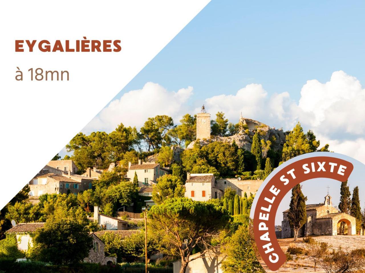 Superbe Appartement De Charme A 10Mn De Saint-Remy Noves Exterior foto
